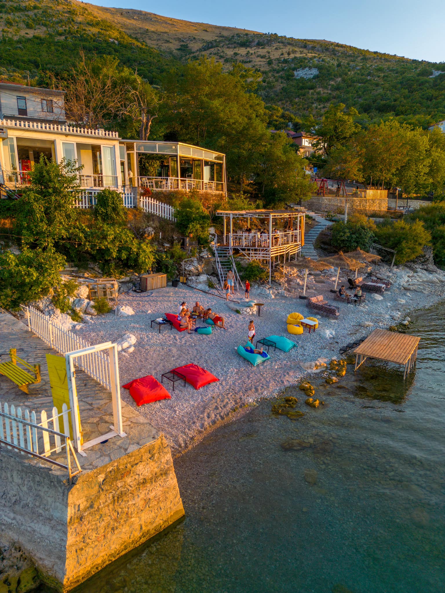 Pamja panoramike e Liqenit të Shkodrës